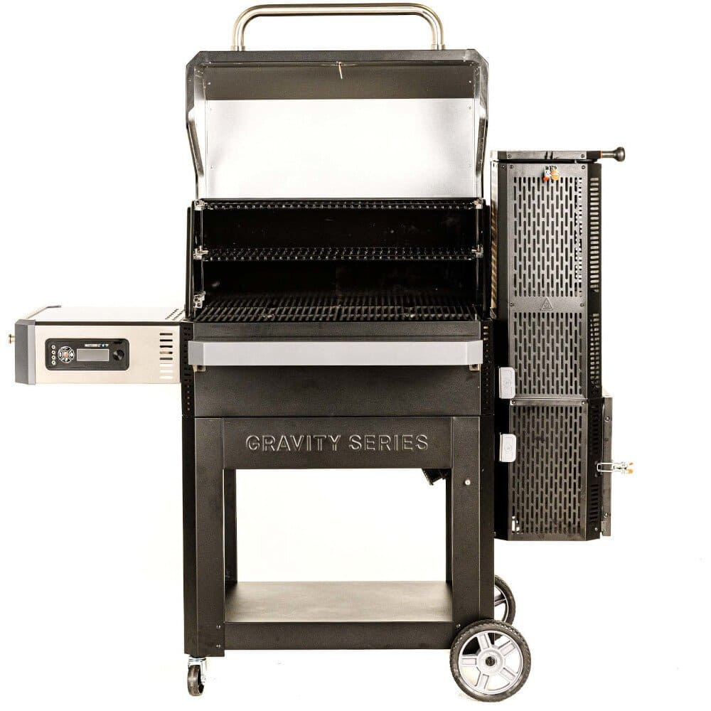 Gravity 1050 30"Charcoal BBQ Grills, Smoker Black - Masterbuilt MB20041320 - Naamaste London Homewares - 7