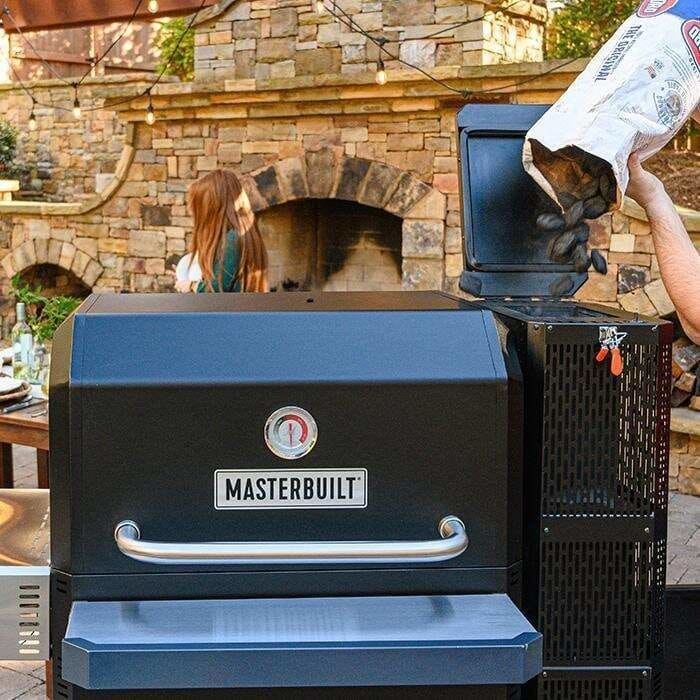 Gravity 1050 30"Charcoal BBQ Grills, Smoker Black - Masterbuilt MB20041320 - Naamaste London Homewares - 6