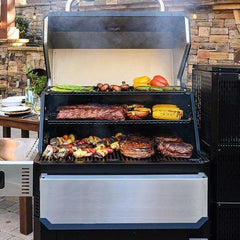 Gravity 1050 30"Charcoal BBQ Grills, Smoker Black - Masterbuilt MB20041320 - Naamaste London Homewares - 3