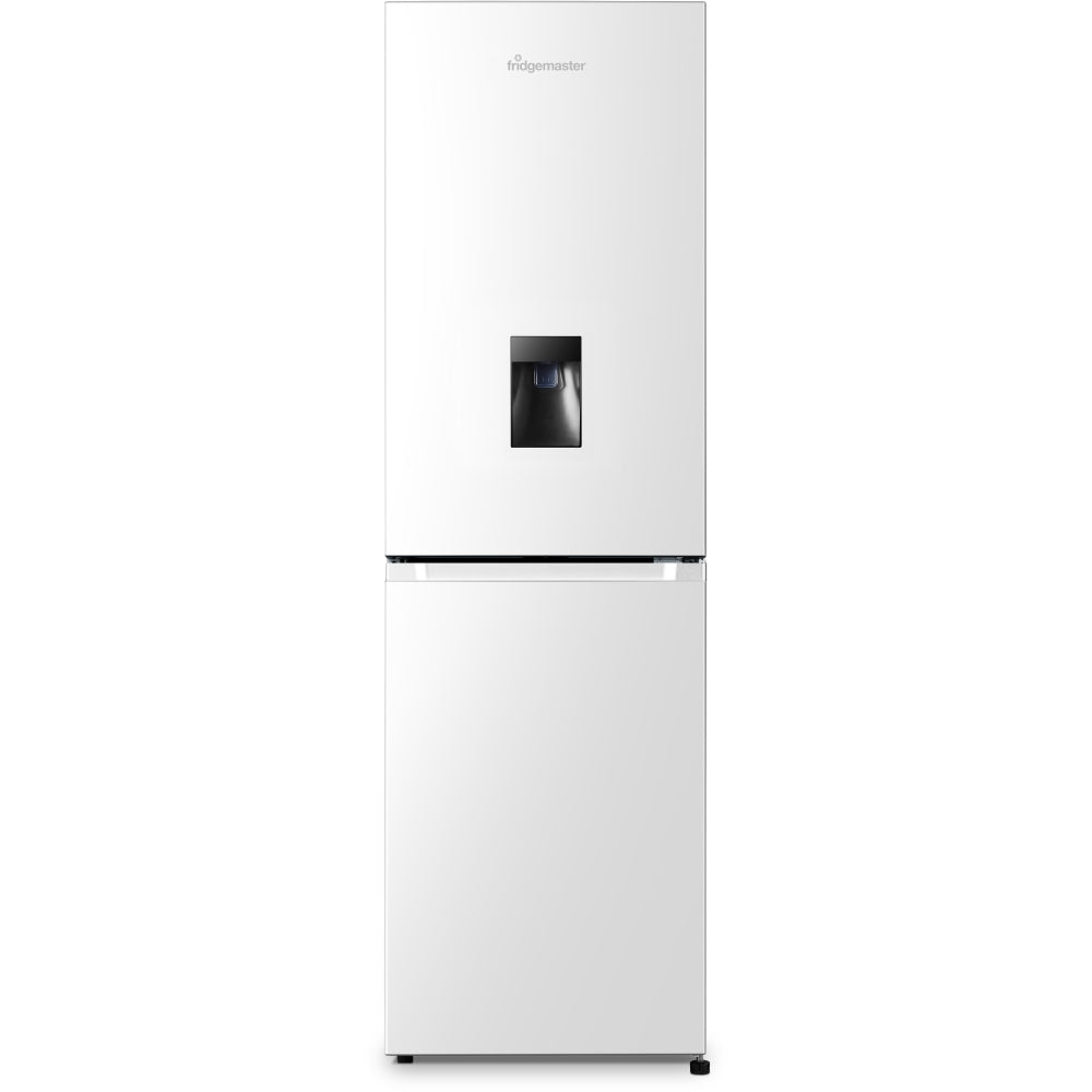 250L Total No Frost Freestanding Fridge Freezer, White - Fridgemaster MC55251DE- London Houseware - 1