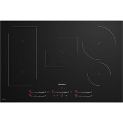 80cm 4 Zone Induction Hob, Black Frameless - Blomberg MIX55487N - Naamaste London Homewares - 1