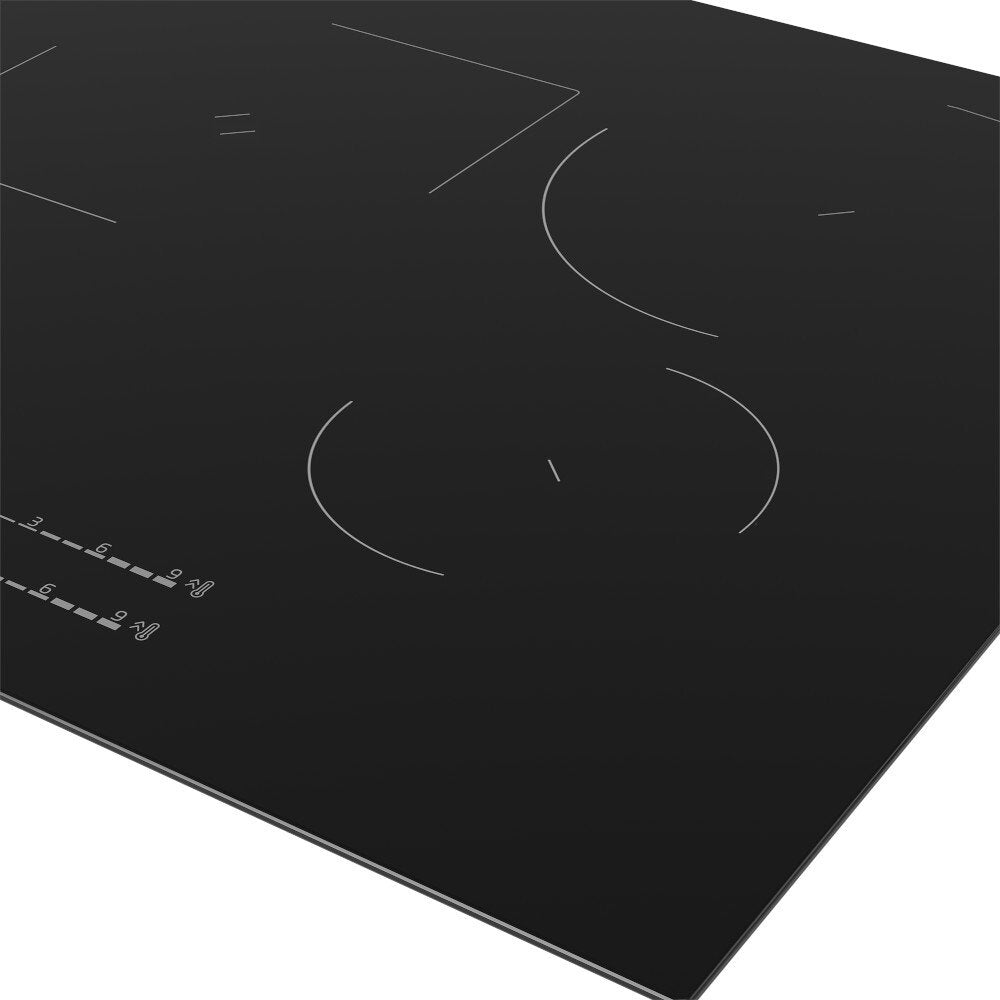 80cm 4 Zone Induction Hob, Black Frameless - Blomberg MIX55487N - Naamaste London Homewares - 4