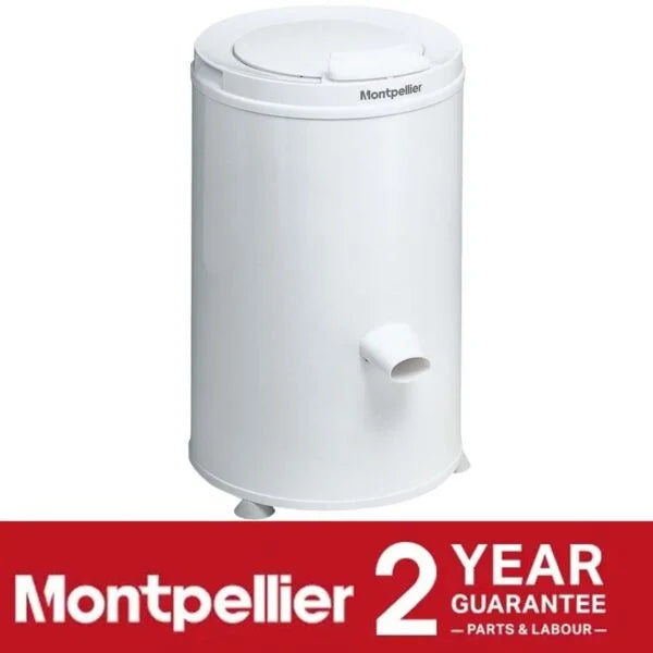 Montpellier MSD2800W -3kg White 2800rpm Gravity Spin Dryer - London Houseware - 4