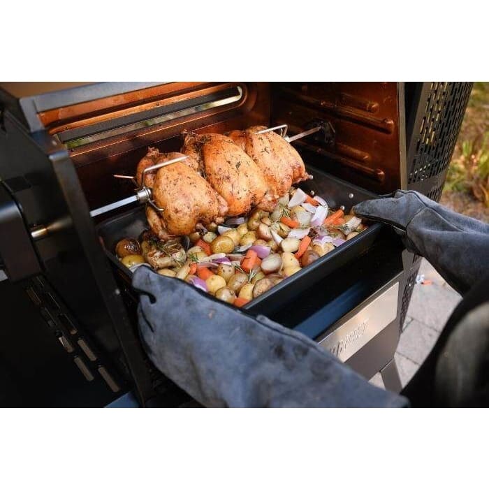 Gravity 1050 Charcoal BBQ Grills, with Rotisserie Pack, Black - Masterbuilt - Naamaste London Homewares - 10