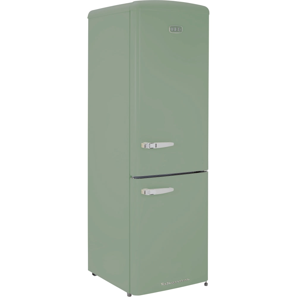 330L Retro Frost Free Fridge Freezer, 60/40, Green - CDA Florence Meadow - London Houseware - 2