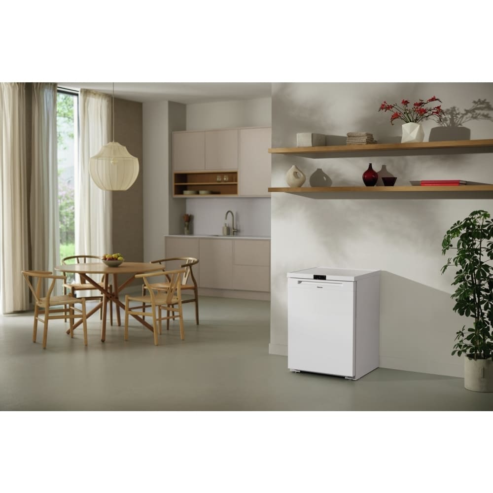 107L Static Under Counter Freezer, White - Miele F 4001 D - Naamaste London Homewares - 3