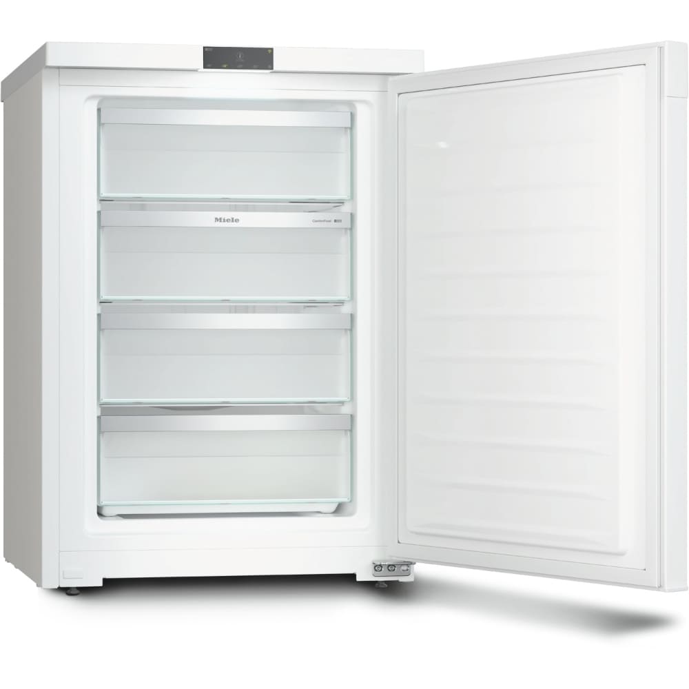 107L Static Under Counter Freezer, White - Miele F 4001 D - Naamaste London Homewares - 11