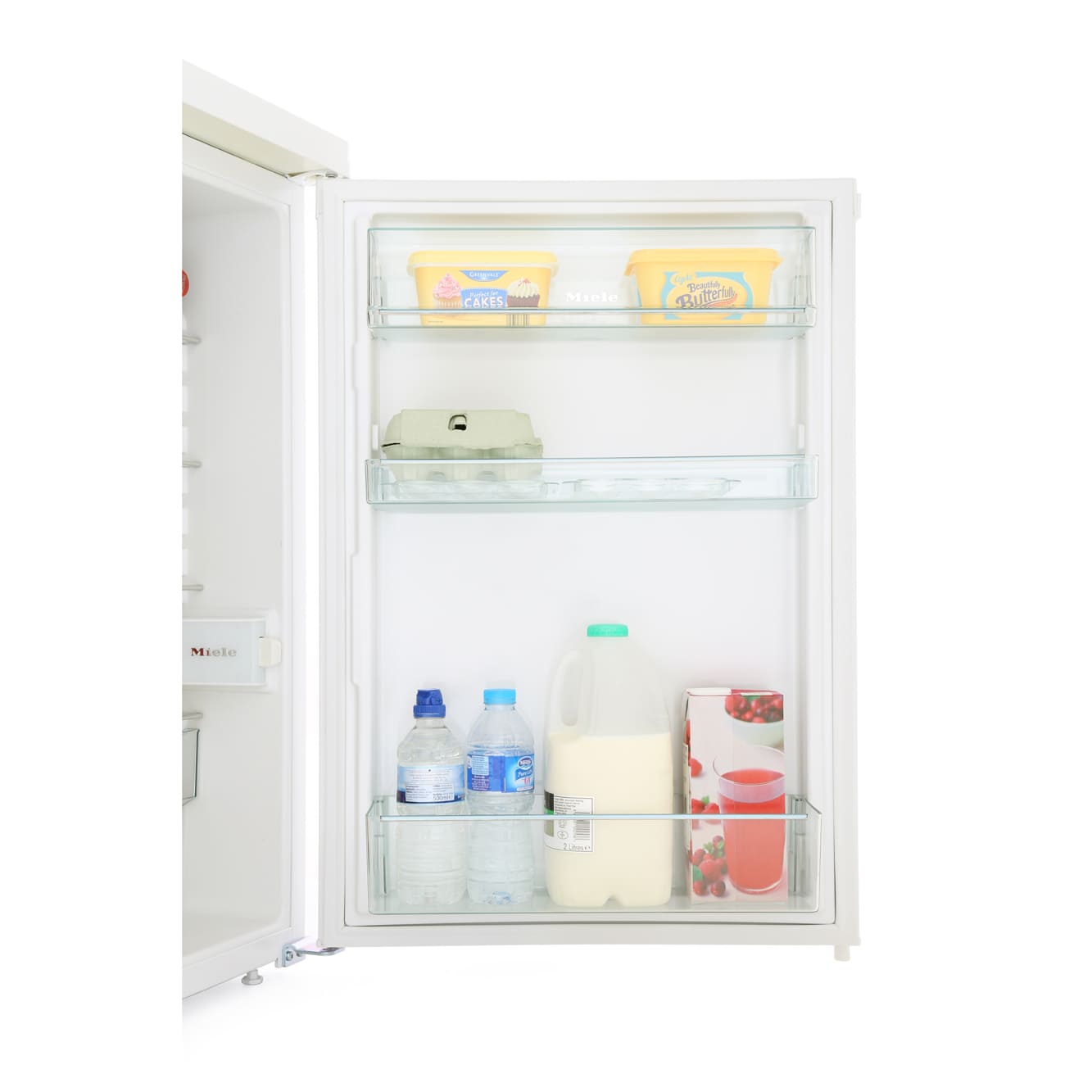 55cm Larder Under Counter Fridge, White - Miele K12010S-2 - London Houseware - 6