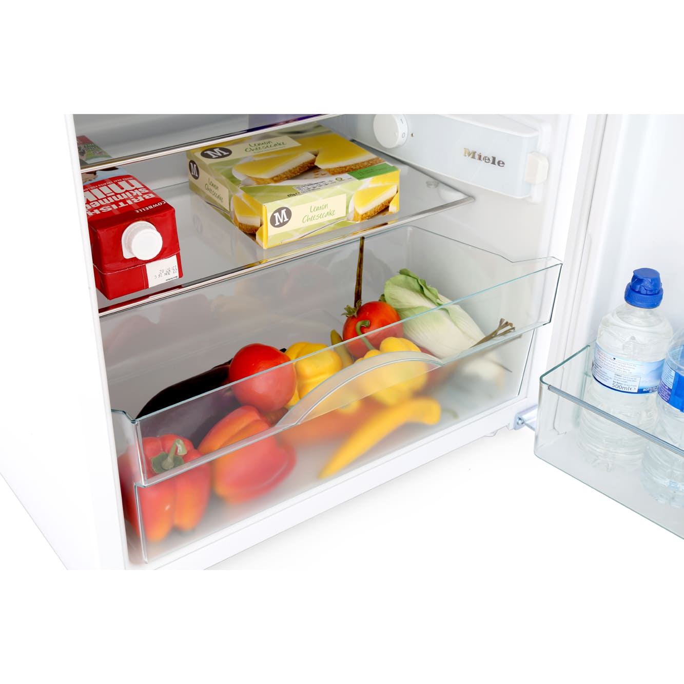 55cm Larder Under Counter Fridge, White - Miele K12010S-2 - London Houseware - 5