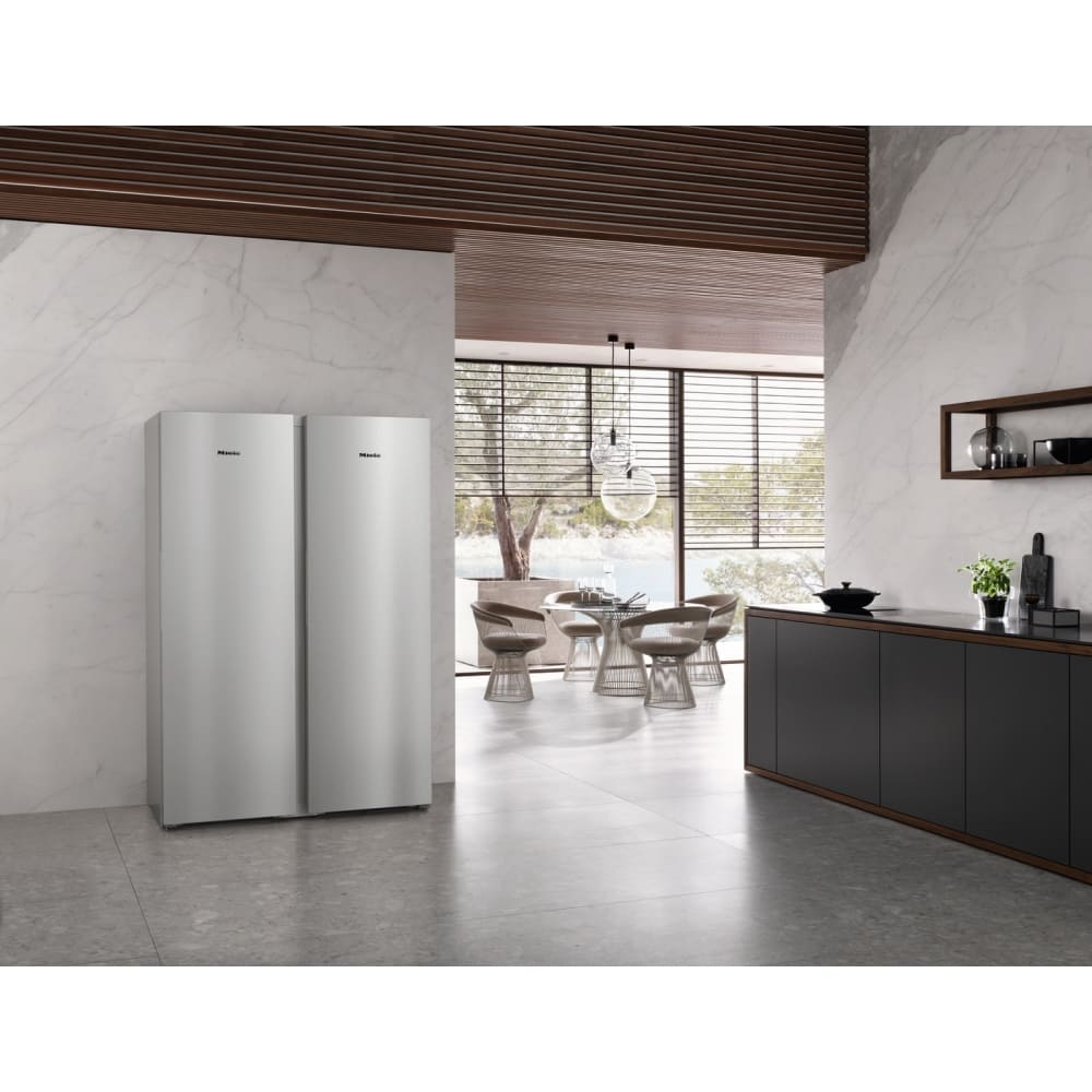 399L Tall Larder Fridge, Stainless Steel - Miele KS4383DD - London Houseware  - 7