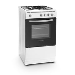 50cm Single Cavity Gas Cooker – Montpellier MSG50W - London Houseware - 2