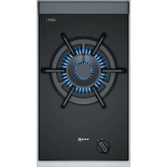 90cm Domino Neff Gas Hob Single Burner, Black on Glass - N23TS19N0 N90 - Naamaste London Homewares - 1