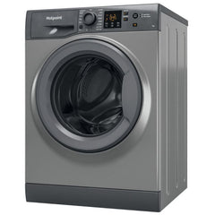 Hotpoint Washing Machine 7Kg in Grey - NSWF 743U GG UK N - London Houseware - 1