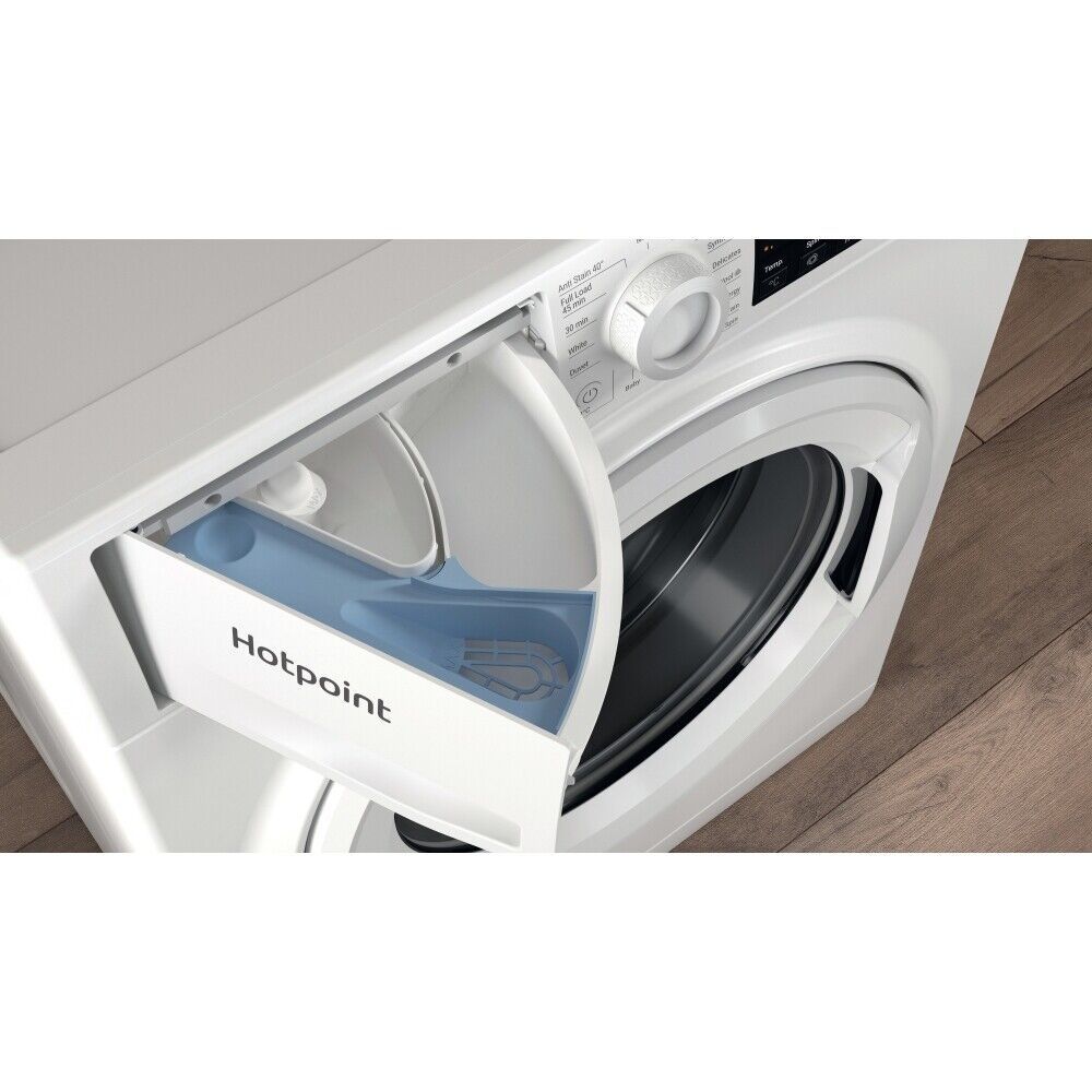 Hotpoint Washing Machine, 7Kg Front Load – NSWF 743U W UK N - London Houseware - 6