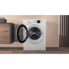 Hotpoint Washing Machine, 7Kg Front Load – NSWF 743U W UK N - London Houseware - 4