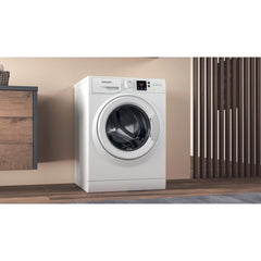 Hotpoint Washing Machine, 7Kg Front Load – NSWF 743U W UK N - London Houseware - 2