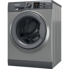 Hotpoint Washing Machine 9kg in Grey, Freestanding – NSWF 945C GG UK N - London Houseware - 4