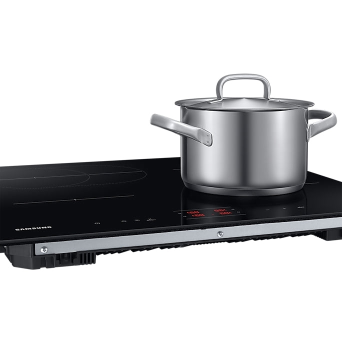 59cm 4 Zone Samsung Induction Hob, Black Frameless - NZ64B4015FK Series 4 - Naamaste London Homewares - 6