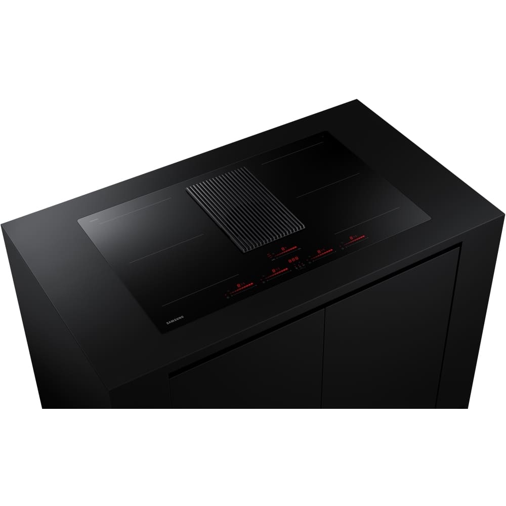 83cm Black Vented Induction Hob, Frameless - Samsung NZ84T9747VK - Naamaste London Homewares - 9