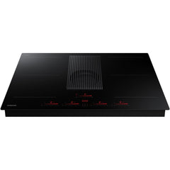 83cm Black Vented Induction Hob, Frameless - Samsung NZ84T9747VK - Naamaste London Homewares - 3