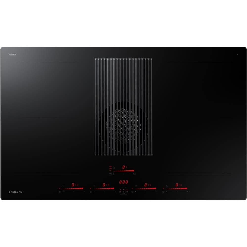 83cm Black Vented Induction Hob, Frameless - Samsung NZ84T9747VK - Naamaste London Homewares - 1