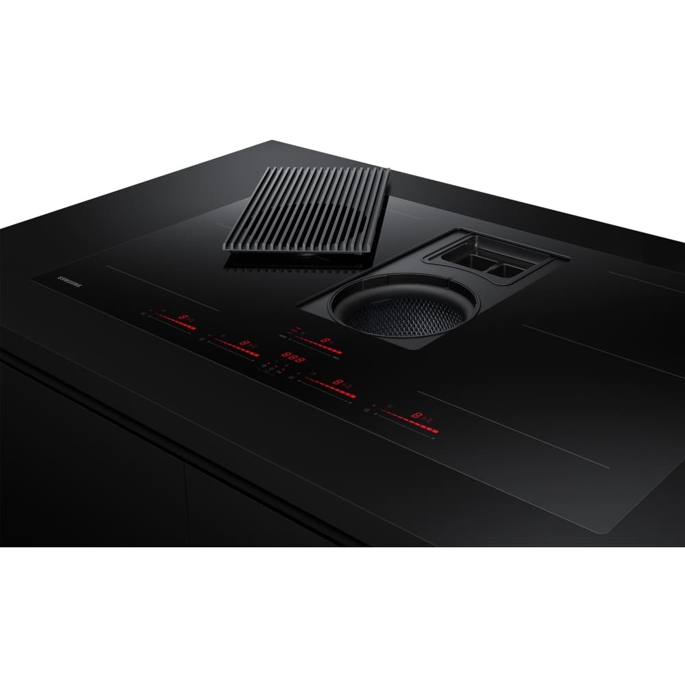 83cm Black Vented Induction Hob, Frameless - Samsung NZ84T9747VK - Naamaste London Homewares - 17