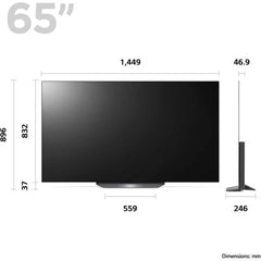 LG Smart TV, 65 Inch B3 4K Smart - OLED65B36LA - London Houseware - 2