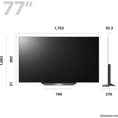 LG Smart TV, 77 Inch B3 4K Smart - OLED77B36LA - London Houseware - 2