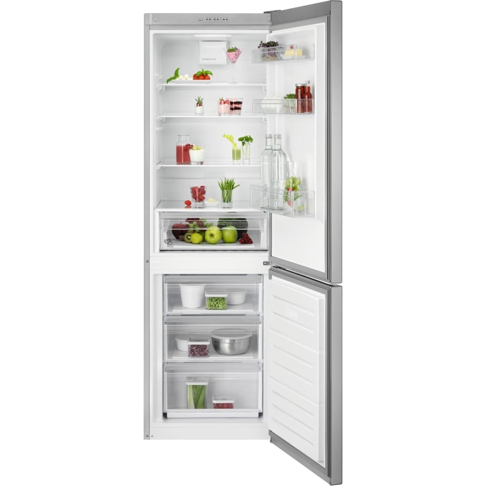 339L Low Frost Freestanding Fridge Freezer, 70/30, Silver - AEG ORC5S331EX - London Houseware - 2