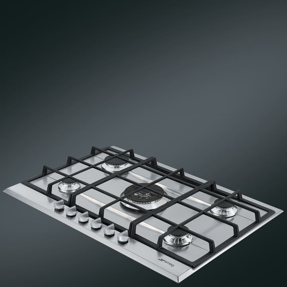 Cucina Smeg Gas Hob 5 Burner Stainless Steel - P272XGH - London Houseware - 10