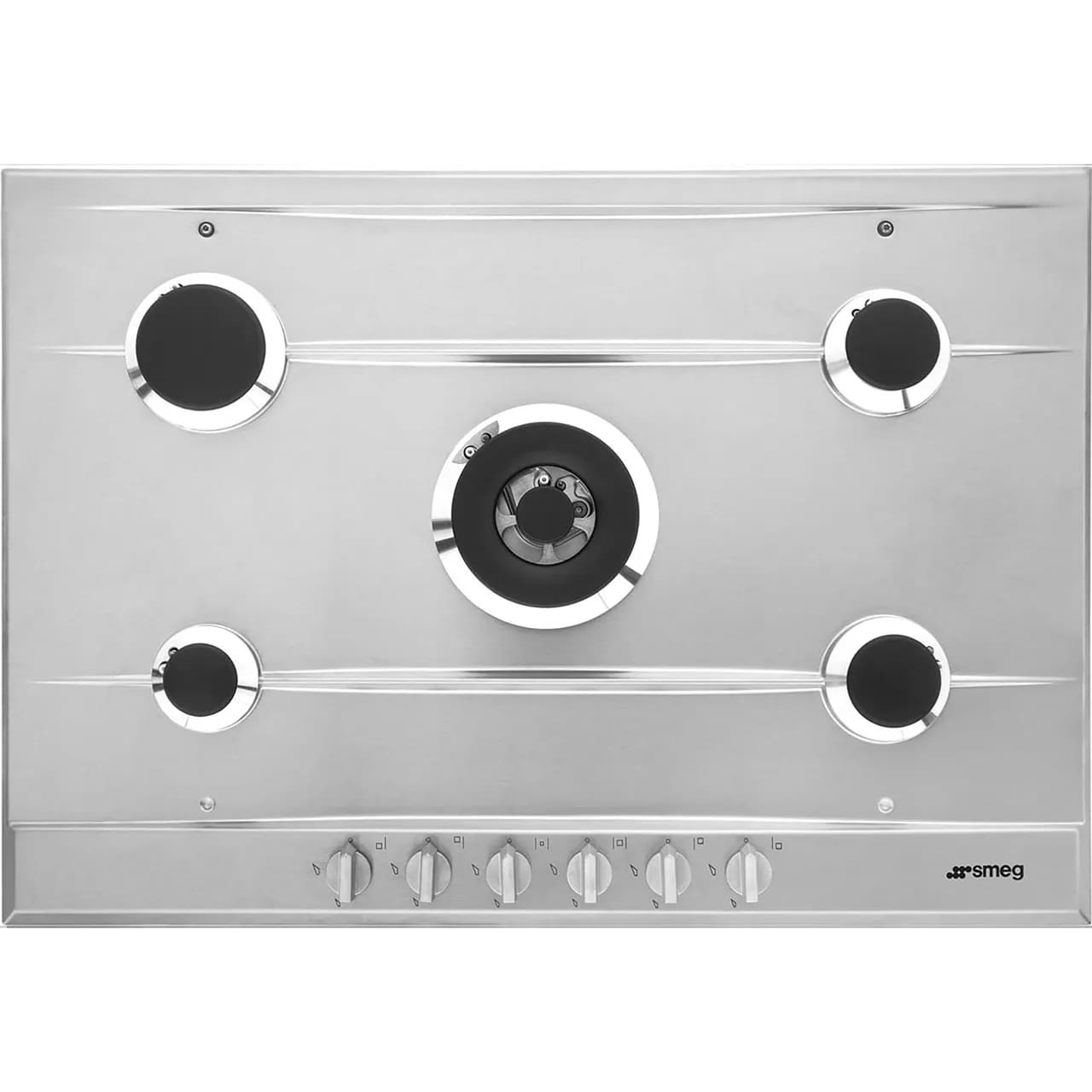 Cucina Smeg Gas Hob 5 Burner Stainless Steel - P272XGH - London Houseware - 4