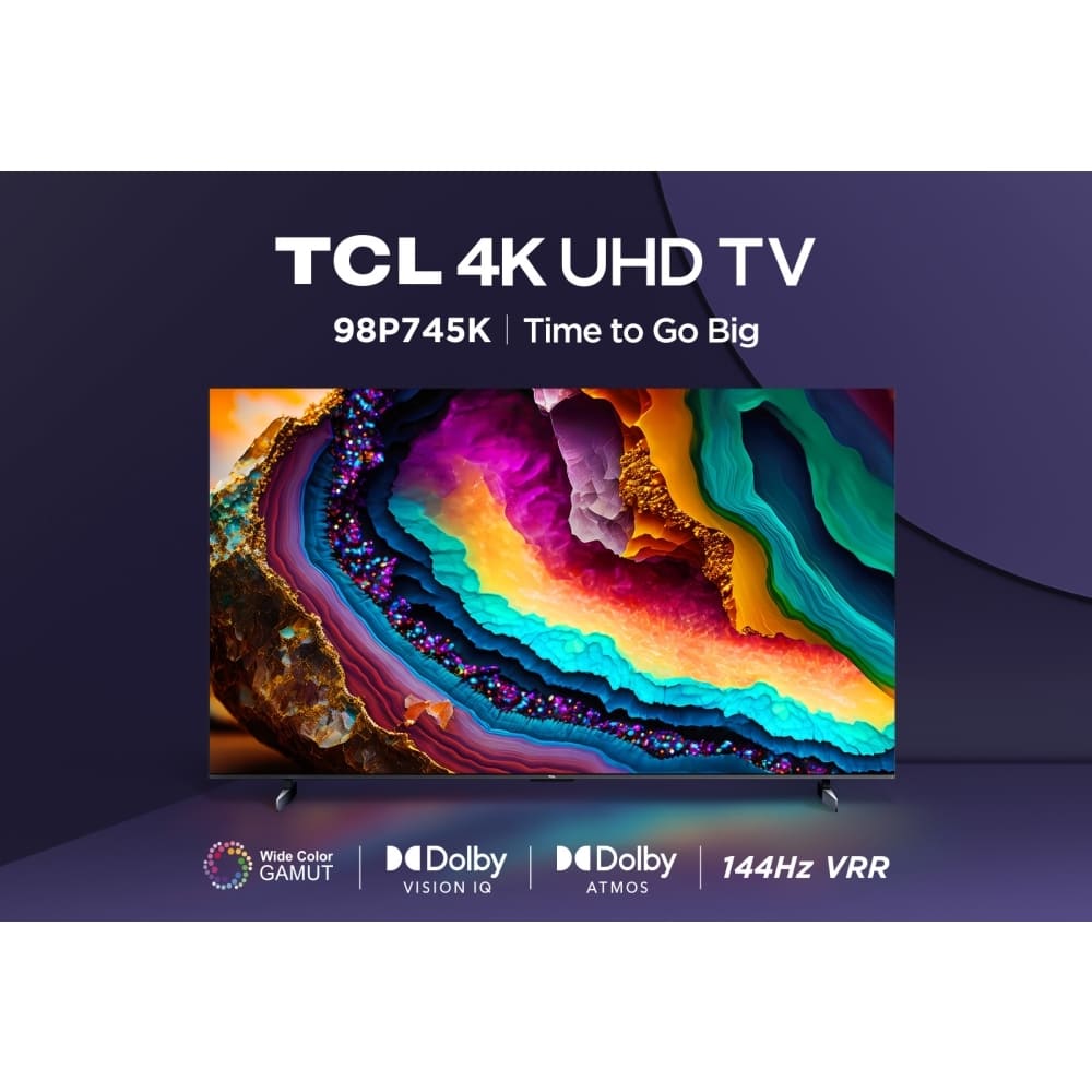 TCL Television, 98 Inch LED Smart 4K Ultra - P745 98P745K - London Houseware - 2