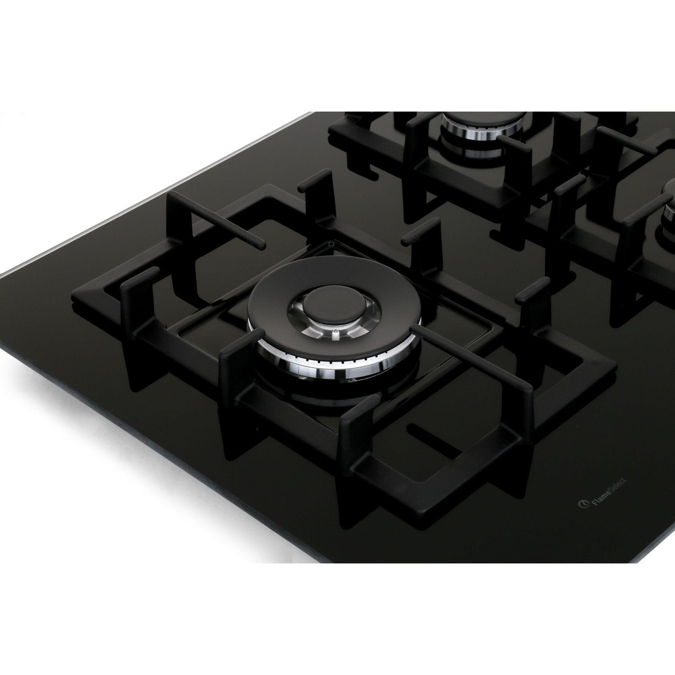 90cm Bosch 5 Burner Gas Hob Black - PPS9A6B90 Series 6 - Naamaste London Homewares - 8