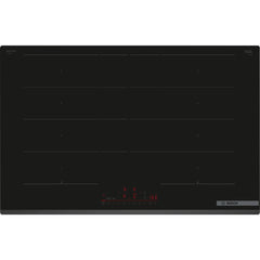 80cm 4 Zone Bosch Induction Hob, Black - PXY83KHC1E Series 6 - Naamaste London Homewares - 1