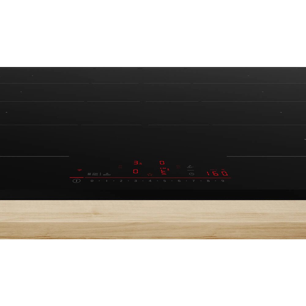 80cm 4 Zone Bosch Induction Hob, Black - PXY83KHC1E Series 6 - Naamaste London Homewares - 2