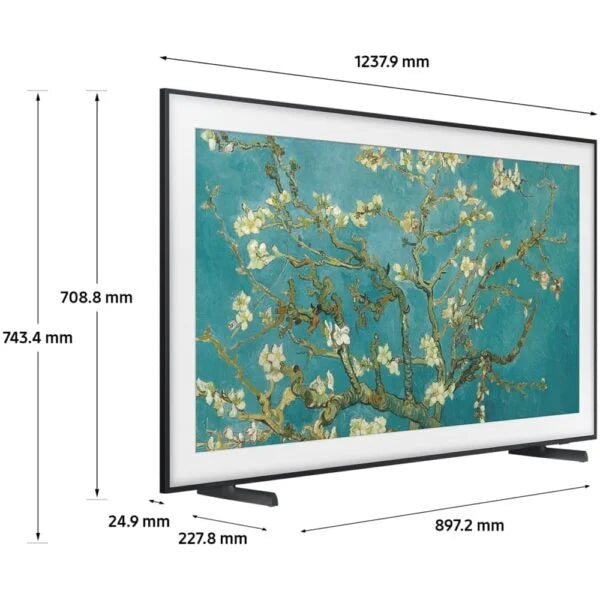 Samsung TV, 55 Inch The Frame Art Mode QLED - QE55LS03BGUXXU - London Houseware - 14