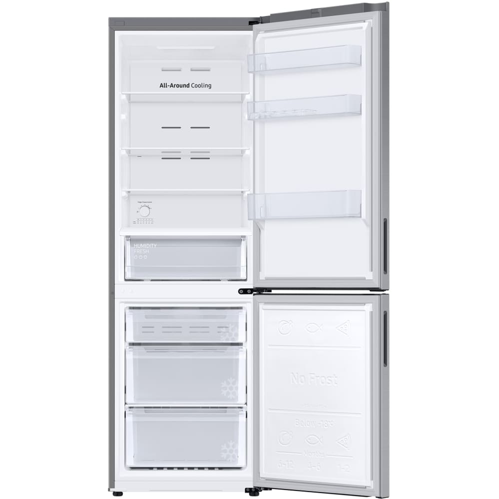 344L Classic Samsung Fridge Freezer, Silver, 70/30, Grey - RB33B610ESA/EU - London Houseware - 3