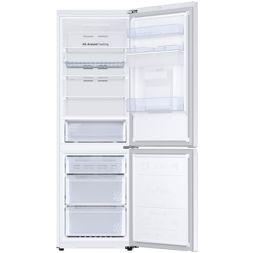 341L No Frost Classic Samsung Fridge Freezer, 70/30, White - RB34C632EWW Series 6 - London Houseware - 3