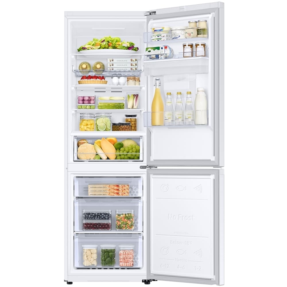 341L No Frost Classic Samsung Fridge Freezer, 70/30, White - RB34C632EWW Series 6 - London Houseware - 9