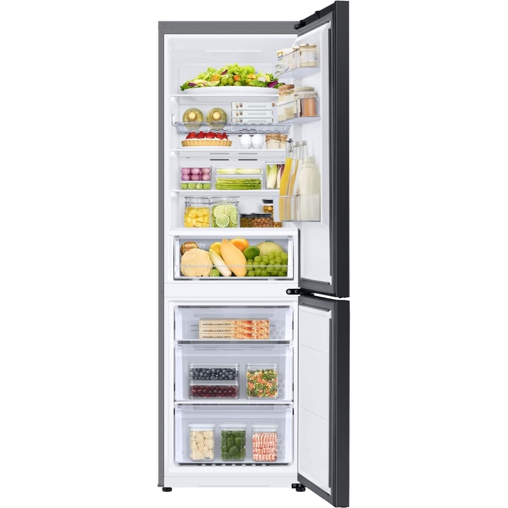 344L Bespoke/EU Samsung Fridge Freezer, Classic 70/30, Black - RB34C6B2E22 - London Houseware - 5