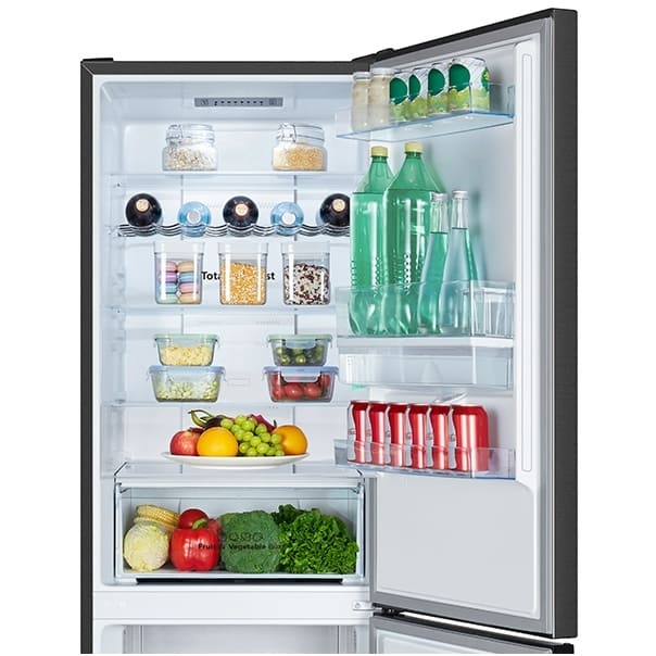 304L Total No Frost Hisense Fridge Freezer, 60/40, Black - RB390N4WBE - London Houseware - 6