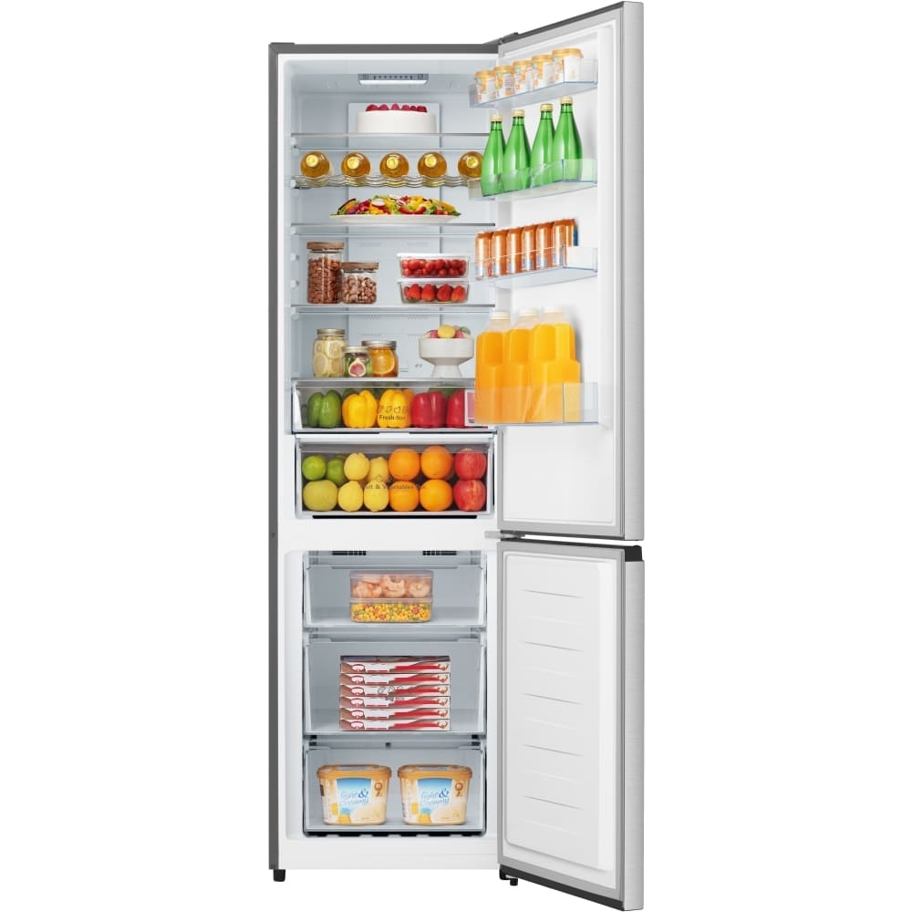 336L Total No Frost Hisense Fridge Freezer, 70/30, Stainless Steel - RB435N4BCE - London Houseware - 7