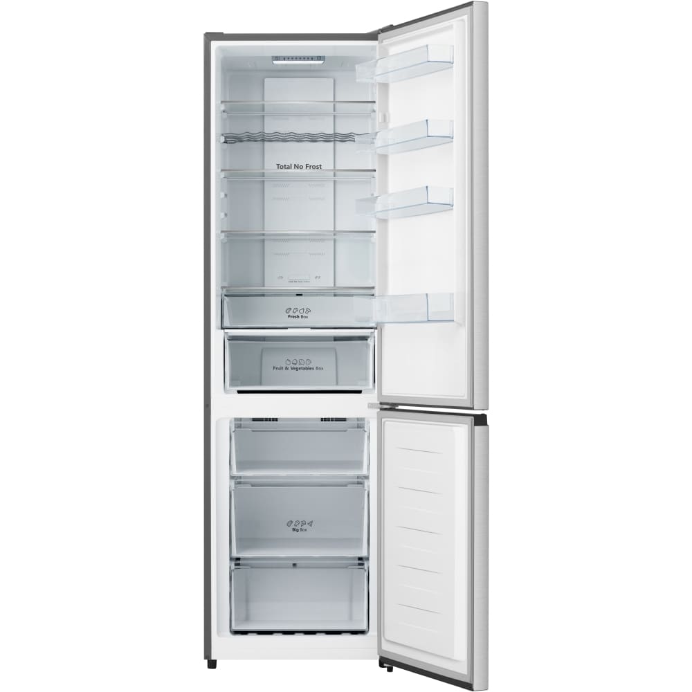 336L Total No Frost Hisense Fridge Freezer, 70/30, Stainless Steel - RB435N4BCE - London Houseware - 6