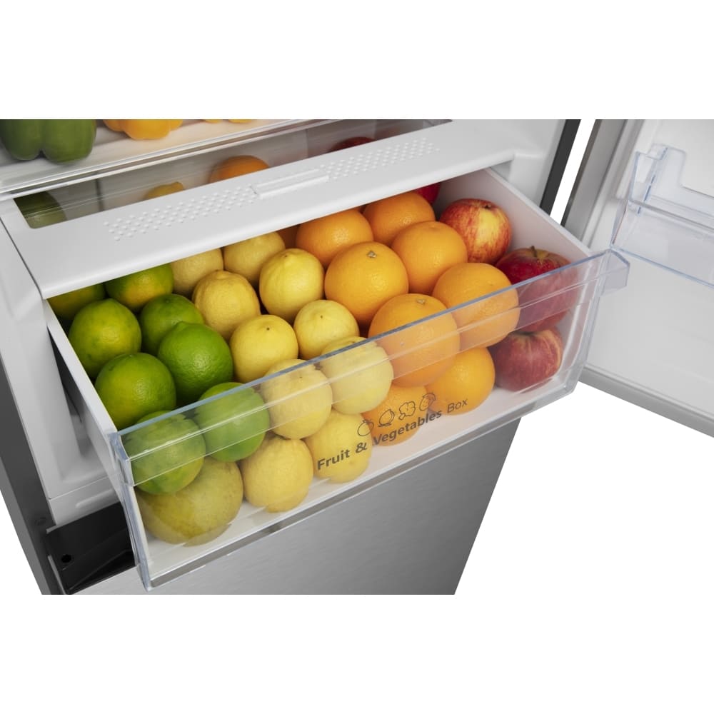 336L Total No Frost Hisense Fridge Freezer, 70/30, Stainless Steel - RB435N4BCE - London Houseware - 5