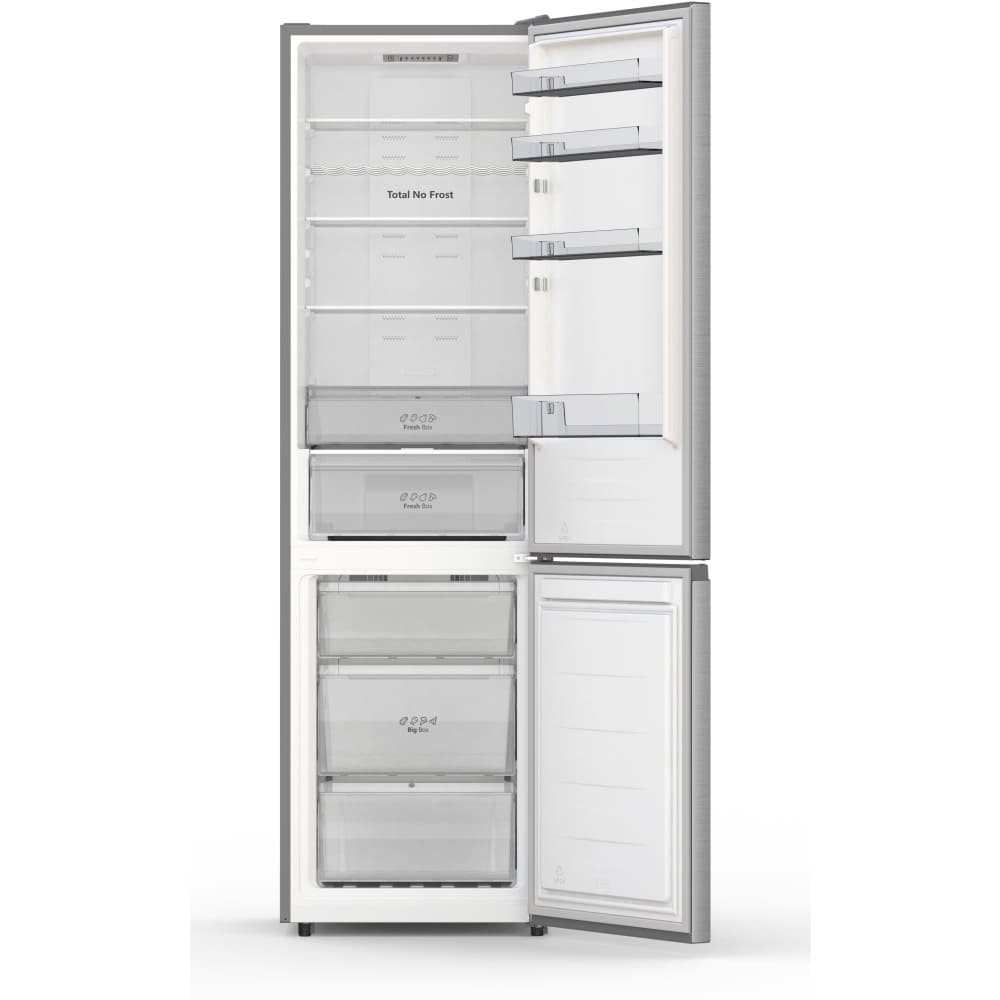 336L Total No Frost Hisense Fridge Freezer, 70/30, Stainless Steel - RB440N4ACA - London Houseware - 7