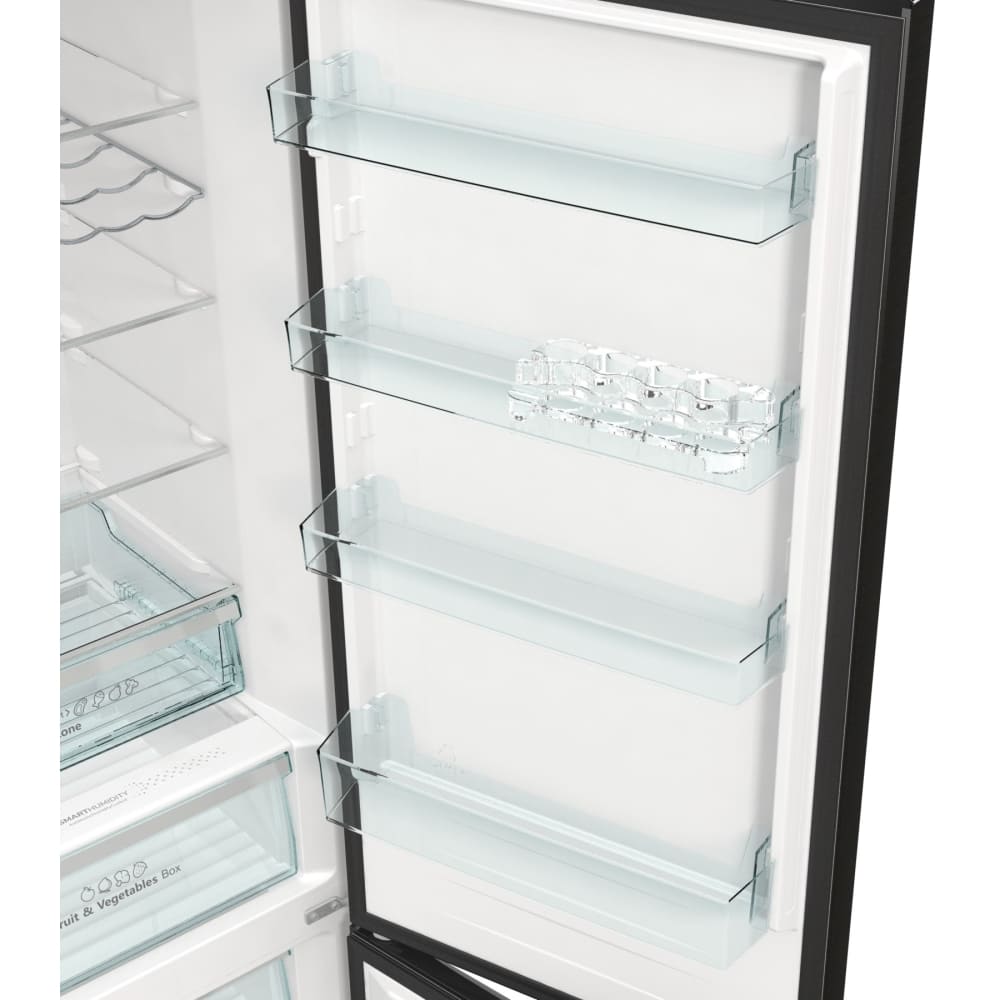 361L No Frost Hisense Fridge Freezer, 70/30, Black - RB470N4SFCUK - London Houseware - 2