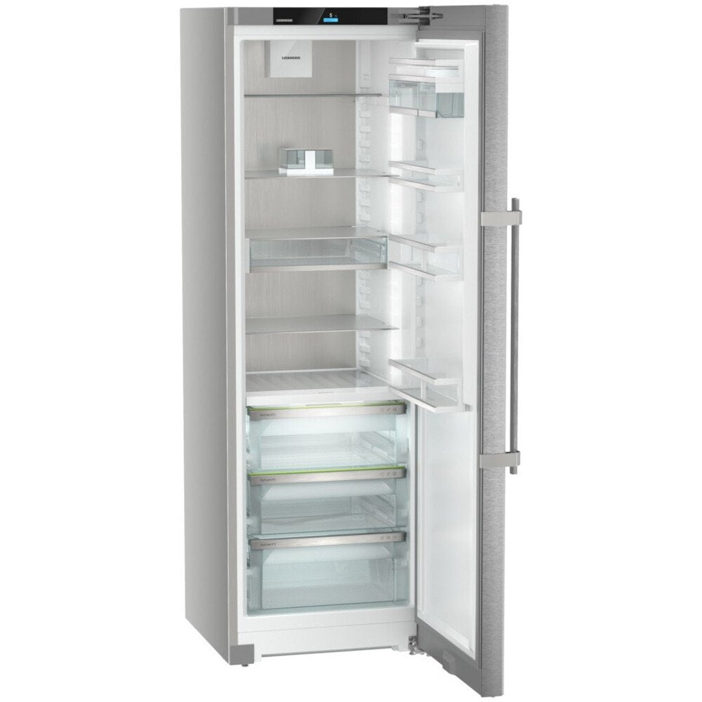 60cm Freestanding Tall Larder Fridge, Silver - Liebherr RBsdd5250 - London Houseware -9