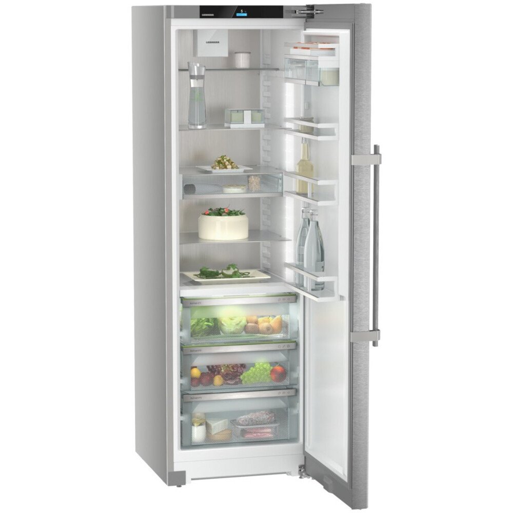 60cm Freestanding Tall Larder Fridge, Silver - Liebherr RBsdd5250 - London Houseware -6