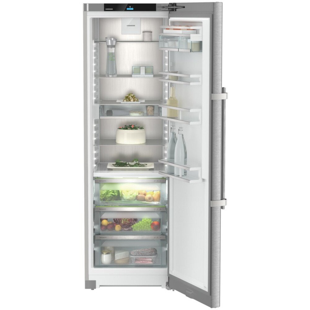 60cm Freestanding Tall Larder Fridge, Silver - Liebherr RBsdd5250 - London Houseware -5