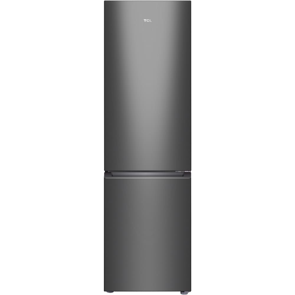 202L No Frost Freestanding Fridge Freezer, Dark Silver, 70/30 - TCL RF282BSE0UK